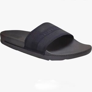 ✨ Hunter ✨ Black Original Elastic Slides Sandals Size 8